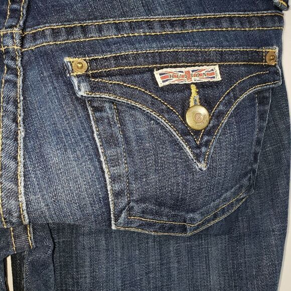 HUDSON  women's 28 dark wash bootcut jeans - Picture 3 of 6